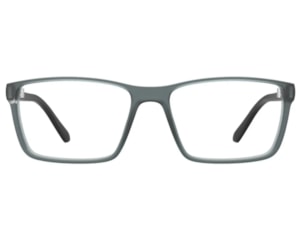 Óculos de Grau HB Polytech 3 0527 Matte Greenish Gray Black Demo