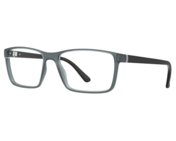 Óculos de Grau HB Polytech 3 0527 Matte Greenish Gray Black Demo