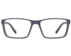 Óculos de Grau HB Polytech 3 0527 Matte Navy Print Carbon Demo
