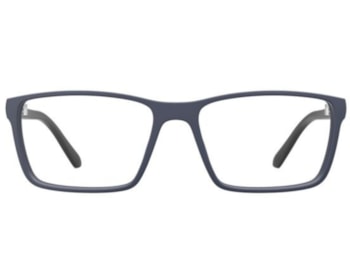 Óculos de Grau HB Polytech 3 0527 Matte Navy Print Carbon Demo