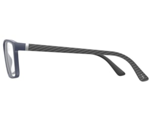 Óculos de Grau HB Polytech 3 0527 Matte Navy Print Carbon Demo