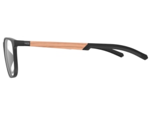 Óculos de Grau HB Polytech 3 0529 Matte Black Wood Demo