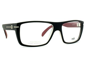Óculos de Grau HB Polytech 93023 Matte Graphite On Marsala 798/33