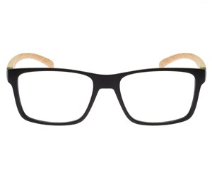Óculos de Grau HB Polytech 93108 Matte Black Wood Demo