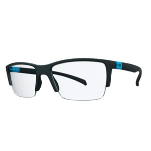 Óculos de Grau HB Polytech 93155 Matte Black D. Light Blue