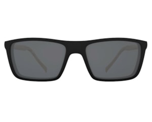 Óculos de Grau HB Switch Clip On Matte Black Wood/ Polarized Gray