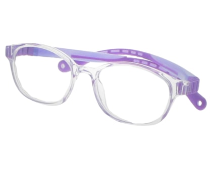 Óculos de Grau Infantil Sunkids Peep Roxo CS015 21445-47