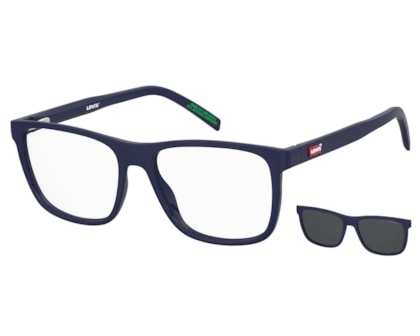 Óculos de Grau Levis Clip On Azul Polarizado LV5084C PJP-54