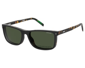 Óculos de Grau Levis Clip On Havana Polarizado LV5090C 086-56
