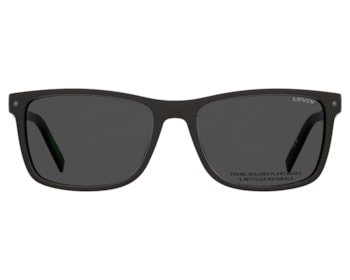 Óculos de Grau Levis Clip On Preto Polarizado LV5090C 807-56