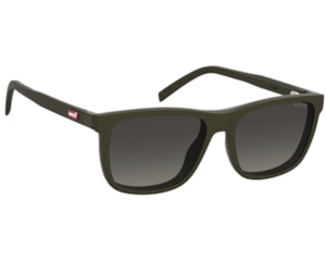 Óculos de Grau Levis Clip On Verde Fosco Polarizado LV5084C 1ED-54