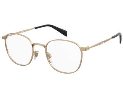 Óculos de Grau Levis Dourado LV1091 J5G-49