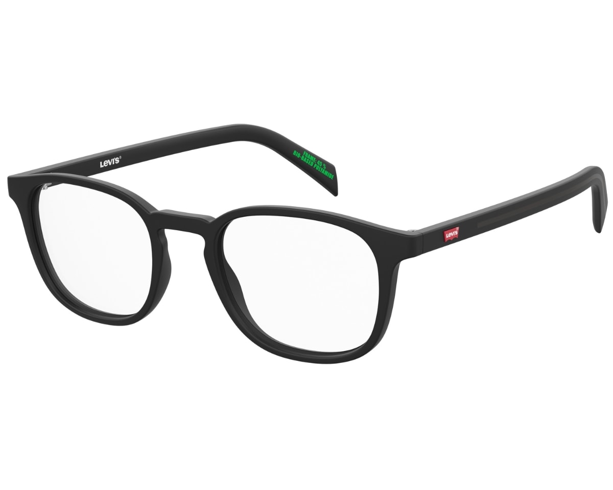 Óculos de Grau Levis Preto Fosco LV5069 003-49