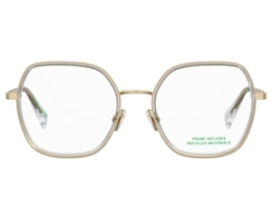  Óculos de Grau Levis Seasonal Dourado LV1109 2F7-53