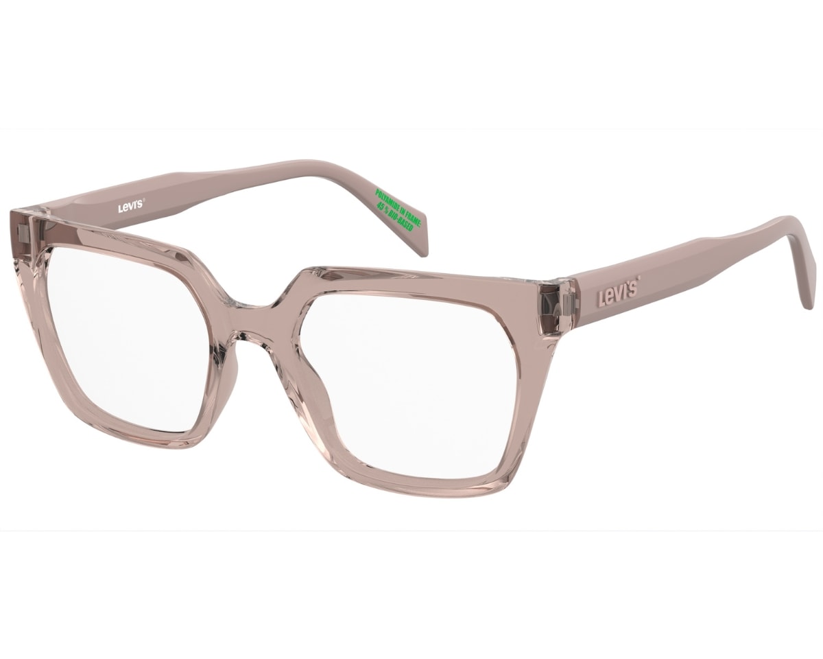 Óculos de Grau Levis Seasonal Rosa Translúcido LV1103 FWM-51