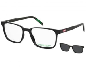 Óculos de Grau Levis Timeless Clip On Polarizado LV5089/C 807-56