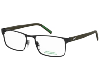 Óculos de Grau Levis Timeless Preto Fosco LV5092 003-56