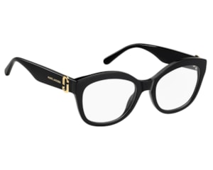 Óculos de Grau Marc Jacobs Contemporary Preto Brilho MARC892 807-53