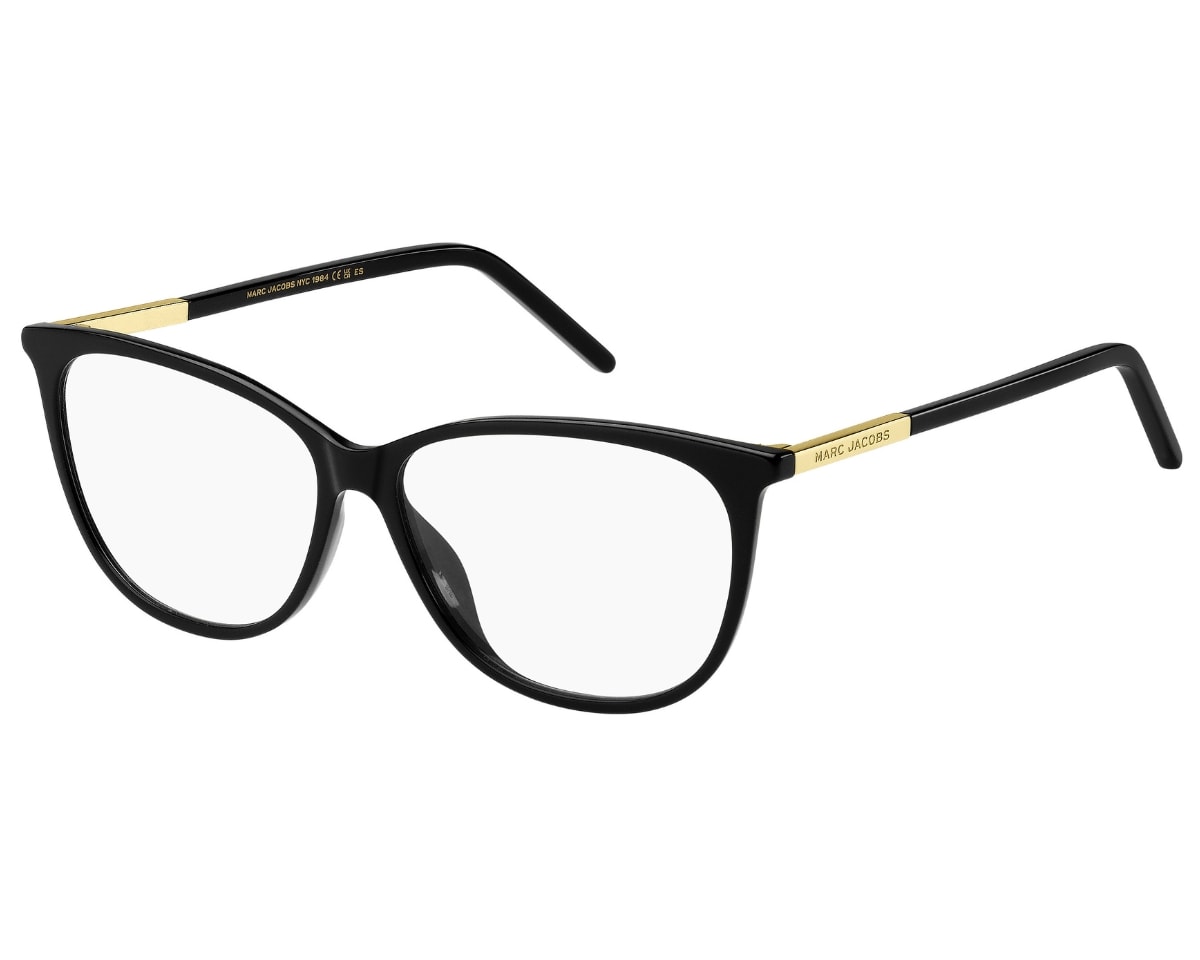 Óculos de Grau Marc Jacobs Contemporary Preto MARC706 807-55