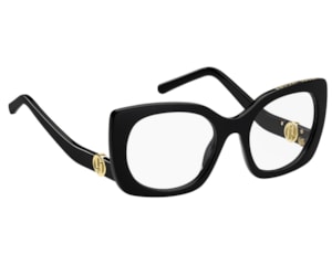 Óculos de Grau Marc Jacobs Contemporary Preto MARC810 807-52