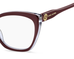 Óculos de Grau Marc Jacobs Contemporary Vinho MARC857 LHF-53