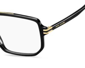 Óculos de Grau Marc Jacobs Preto Brilho MARC417 807-58