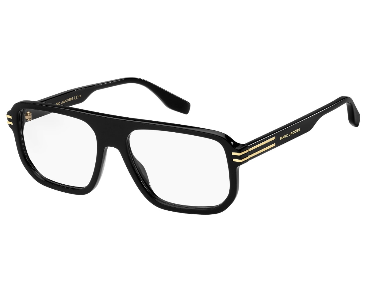 Óculos de Grau Marc Jacobs Preto MARC682 807-56