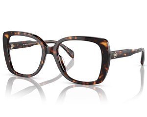Óculos de Grau Michael Kors Dark Tortoise MK4104U 3006 53