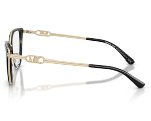 Óculos de Grau Michael Kors Hilton Head Preto MK3103 3005-53