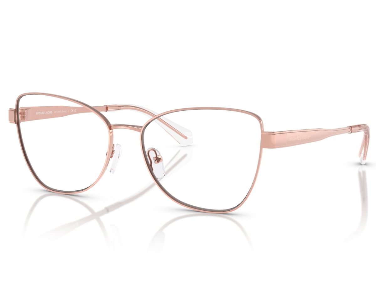 Óculos de Grau Michael Kors Paris Rosê MK3085 1108-56 - Officina 7