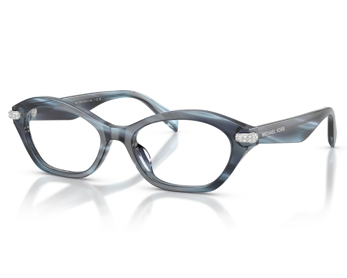 Óculos de Grau Michael Kors Saint Lucia Azul MK4186BU 4054-52