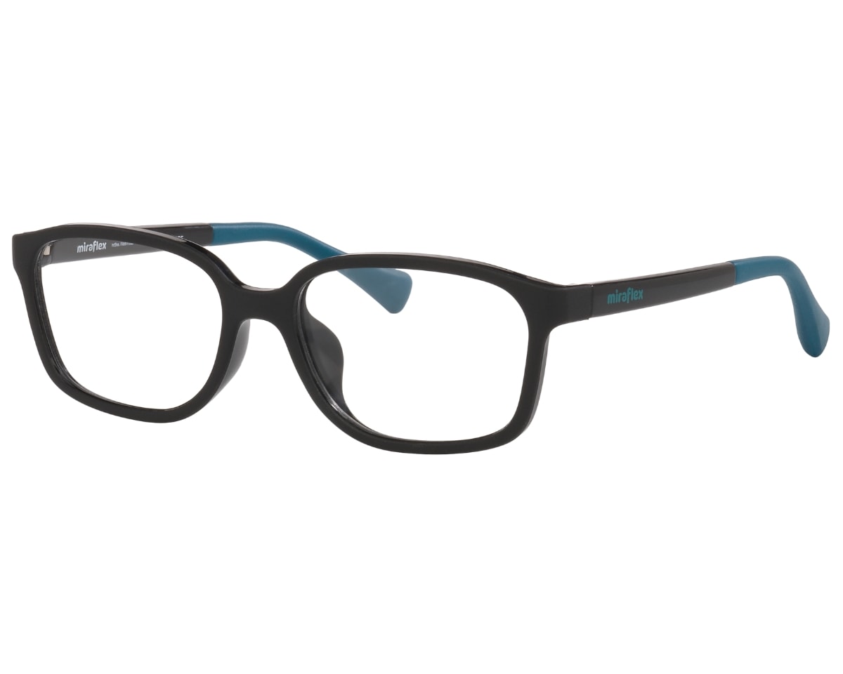 Óculos de Grau Miraflex Infantil Lifestyle Preto MF4035 N368-50