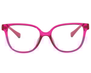 Óculos de Grau Miraflex Infantil Lifestyle Rosa Translúcido MF4023 N178-50