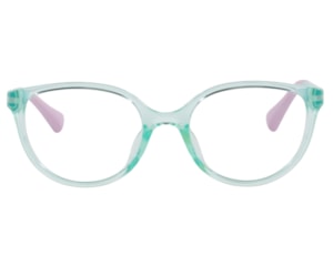 Óculos de Grau Miraflex Infantil Lifestyle Turquesa Translúcido MF4034 N367-48