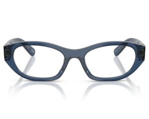 Óculos de Grau Miu Miu Main Collection Azul MU03WV 08Q1O1-53