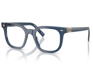 Óculos de Grau Miu Miu Main Collection Azul MU06XV 08Q1O1-49