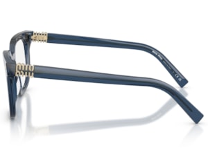 Óculos de Grau Miu Miu Main Collection Azul MU06XV 08Q1O1-49