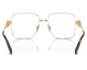 Óculos de Grau Miu Miu Main Collection Dourado MU51XV ZVN1O1-54