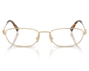 Óculos de Grau Miu Miu Main Collection Dourado MU52ZV ZVN1O1-53