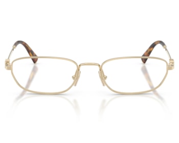 Óculos de Grau Miu Miu Main Collection Dourado MU52ZV ZVN1O1-53
