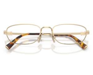 Óculos de Grau Miu Miu Main Collection Dourado MU52ZV ZVN1O1-53