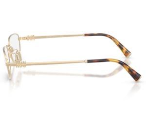Óculos de Grau Miu Miu Main Collection Dourado MU52ZV ZVN1O1-53