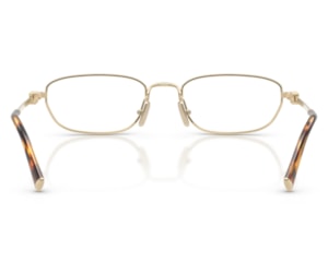 Óculos de Grau Miu Miu Main Collection Dourado MU52ZV ZVN1O1-53