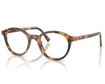 Óculos de Grau Miu Miu Main Collection Havana MU02WV 14L1O1-50