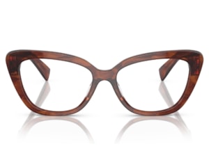 Óculos de Grau Miu Miu Main Collection Marrrom MU05VV 11Q1O1-55
