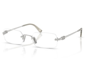 Óculos de Grau Miu Miu Main Collection Prata MU50YV 1BC1O1-52