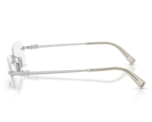 Óculos de Grau Miu Miu Main Collection Prata MU50YV 1BC1O1-52