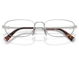 Óculos de Grau Miu Miu Main Collection Prata MU52ZV 1BC1O1-53