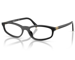 Óculos de Grau Miu Miu Main Collection Preto MU01ZV 16K1O1-54