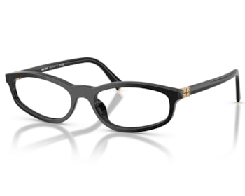 Óculos de Grau Miu Miu Main Collection Preto MU01ZV 16K1O1-54